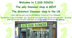 Desktop Screenshot of idigdinos.com